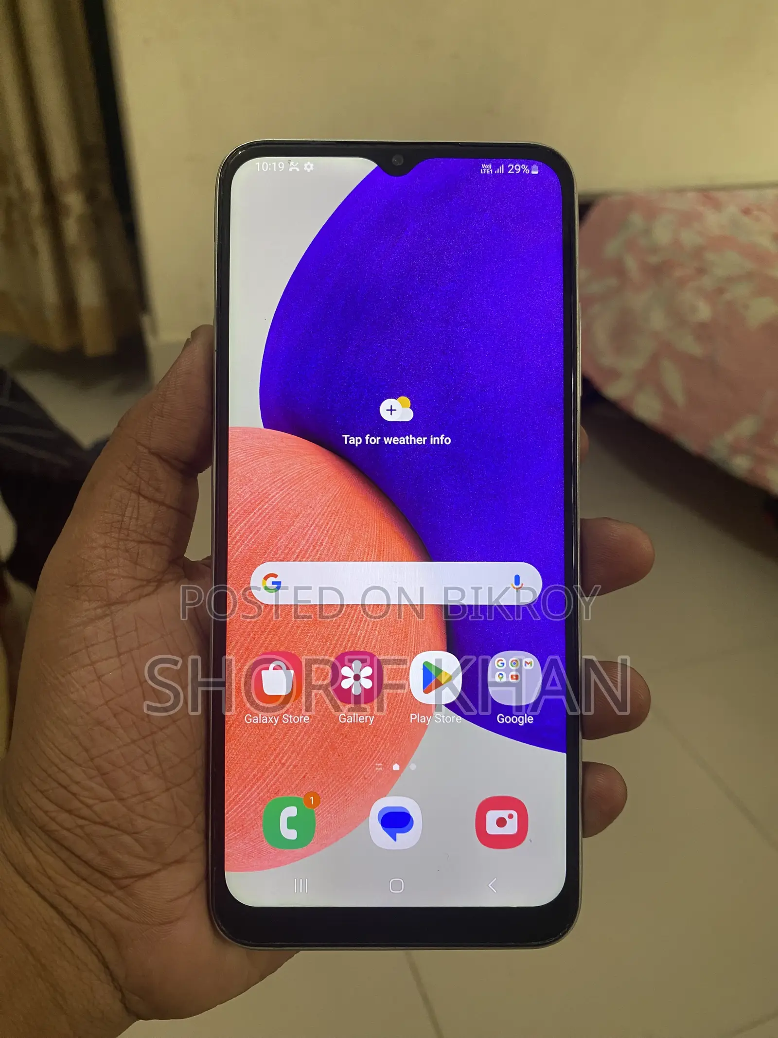 স্যামসাং গ্যালাক্সি এ২২ ৫জি ১২৮ জিবি সাদা