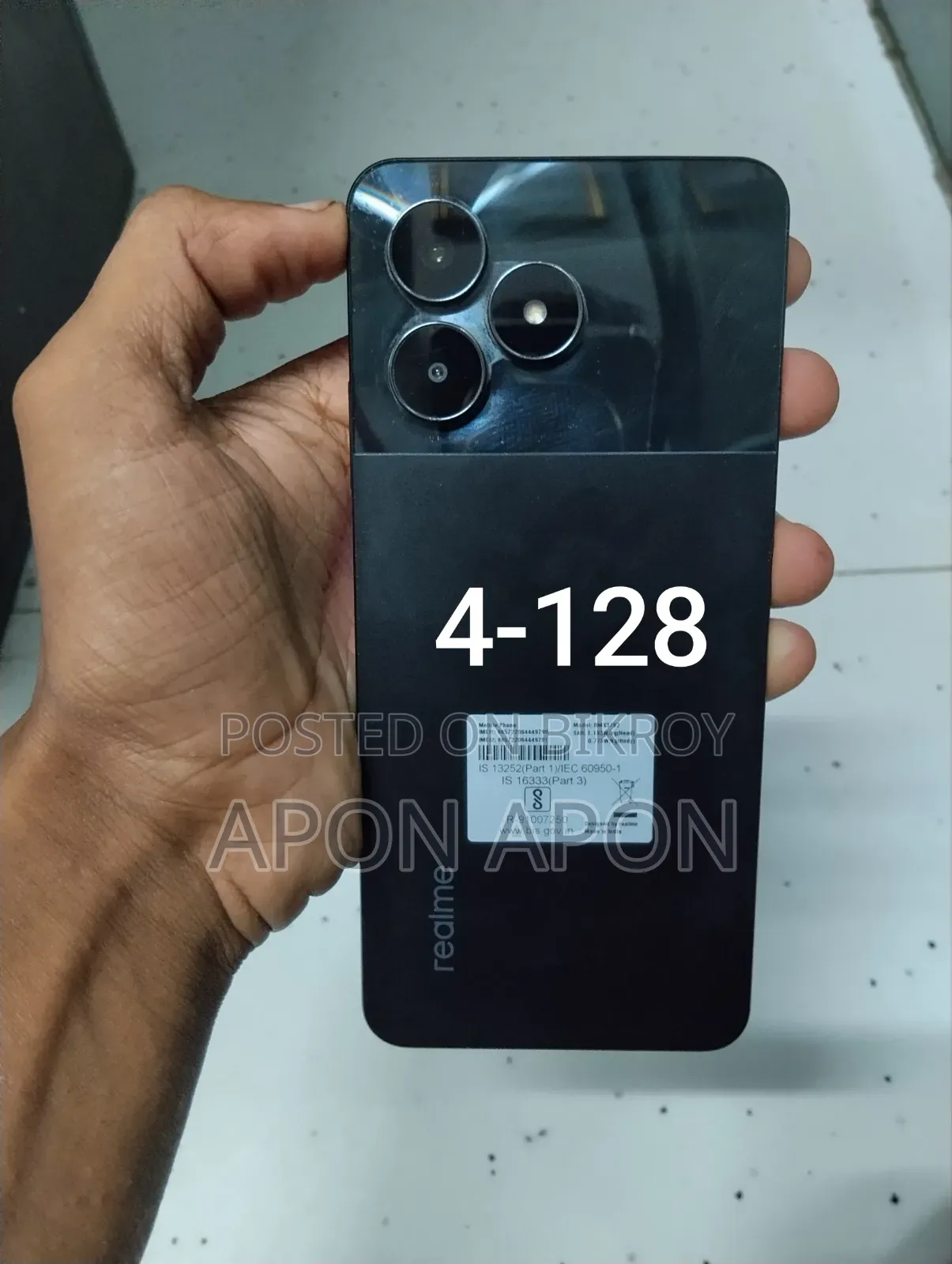 Realme C53 (India) 128 GB Black