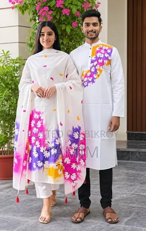 Couple Punjabi and Three-Piece
