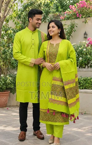 Couple Punjabi and Three-Piece