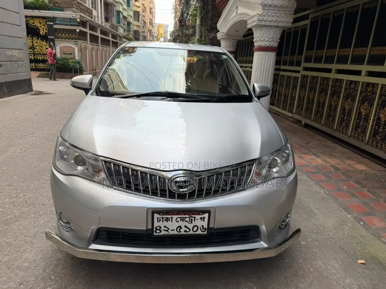 টয়োটা এক্সিও ১.৫ জি টুডব্লিউডি ২০১৩ সিলভার