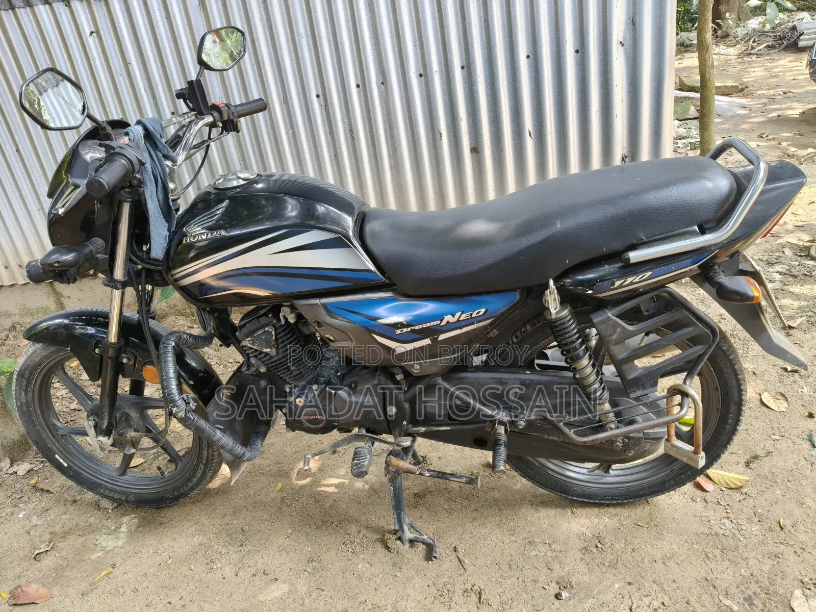 হোন্ডা ড্রিম নিও ২০২১ কালো