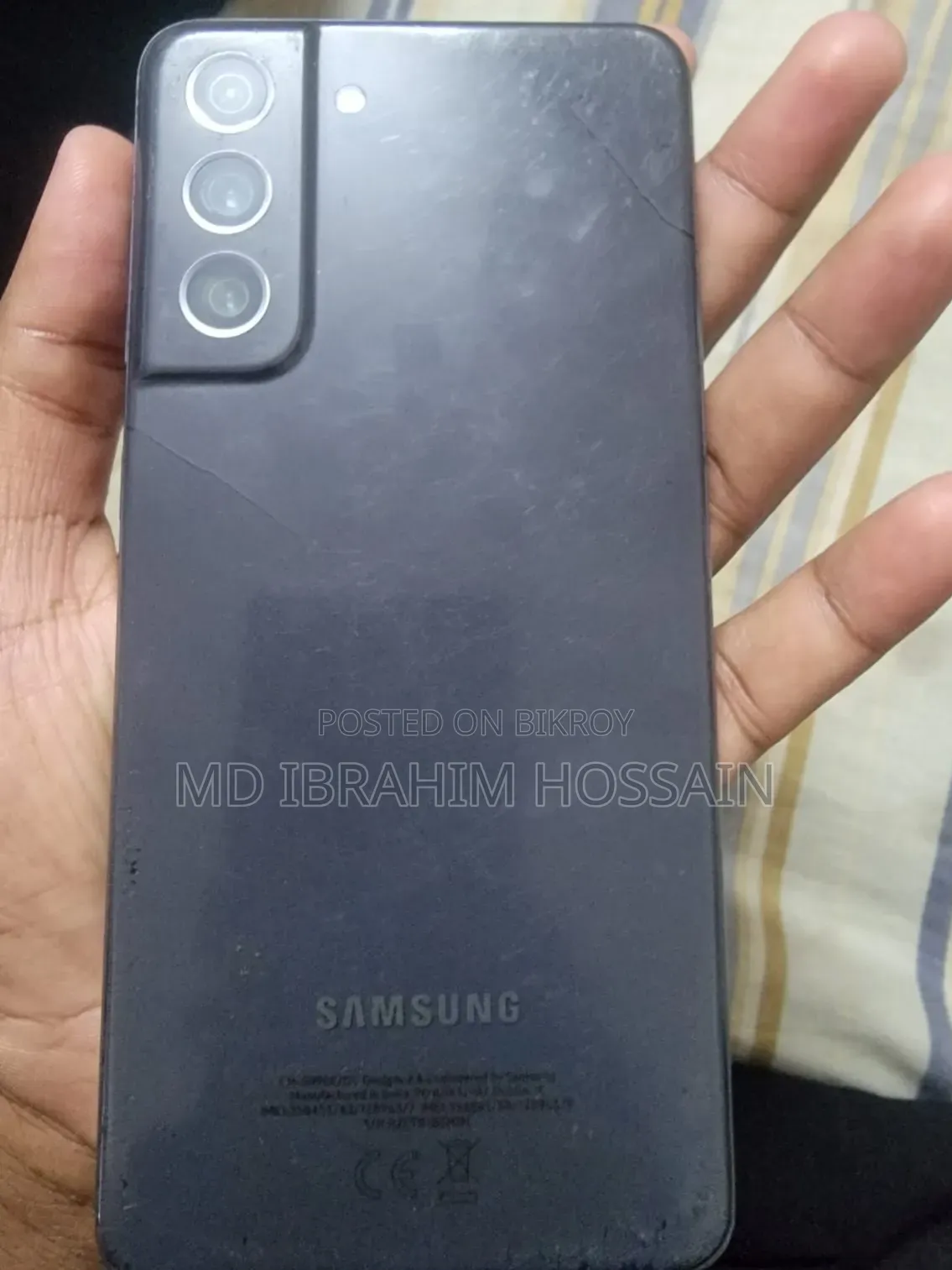 স্যামসাং গ্যালাক্সি এস২১ ৫জি ২৫৬ জিবি ব্ল্যাক