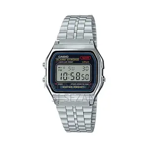 Original Casio Vintage A159W Digital Stainless Steel Watch (Brand New)