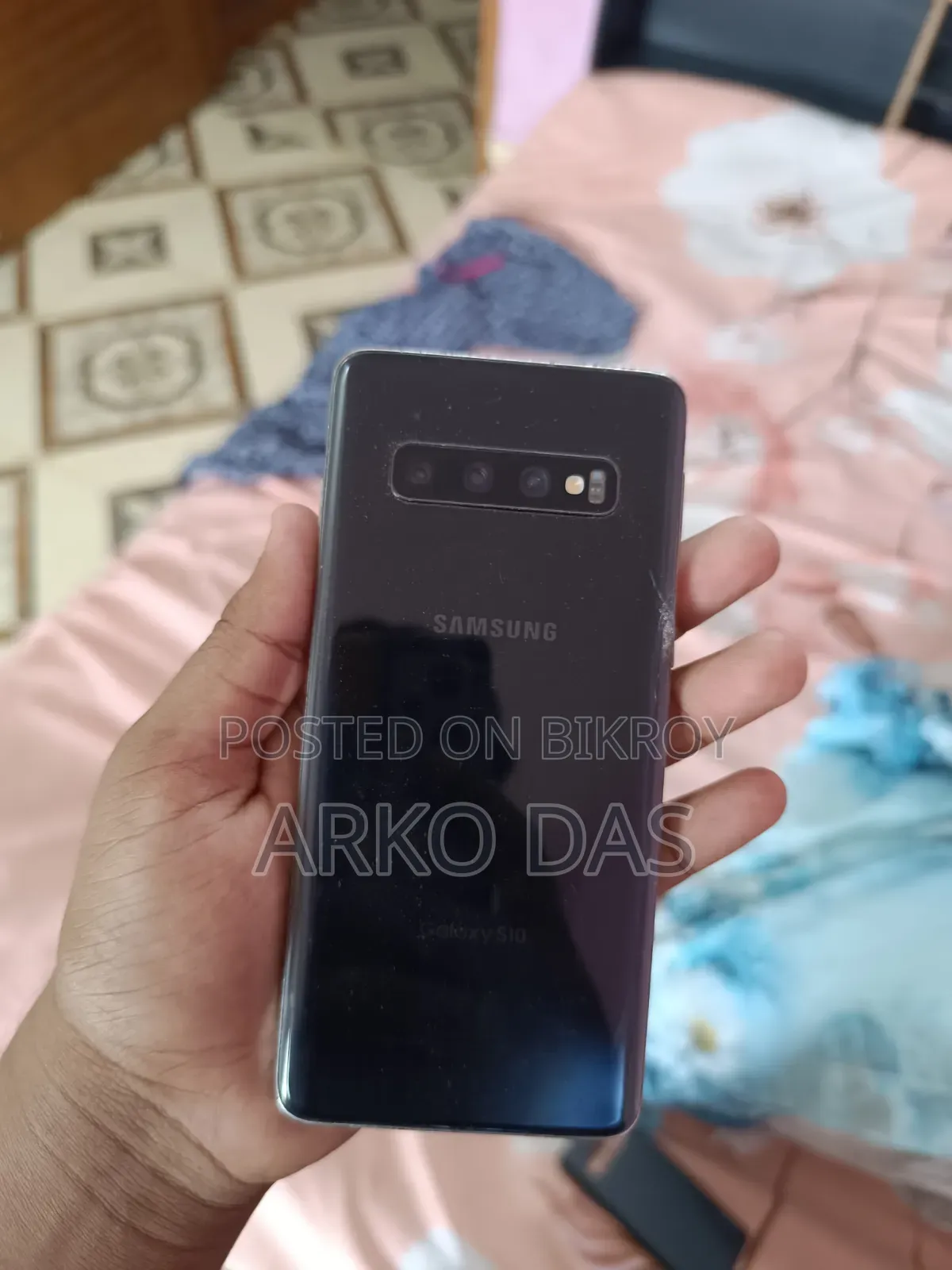 স্যামসাং গ্যালাক্সি এস১০ ১২৮ জিবি ব্ল্যাক