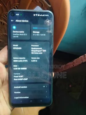 OnePlus Nord CE 2 Lite 5G 128 GB Black