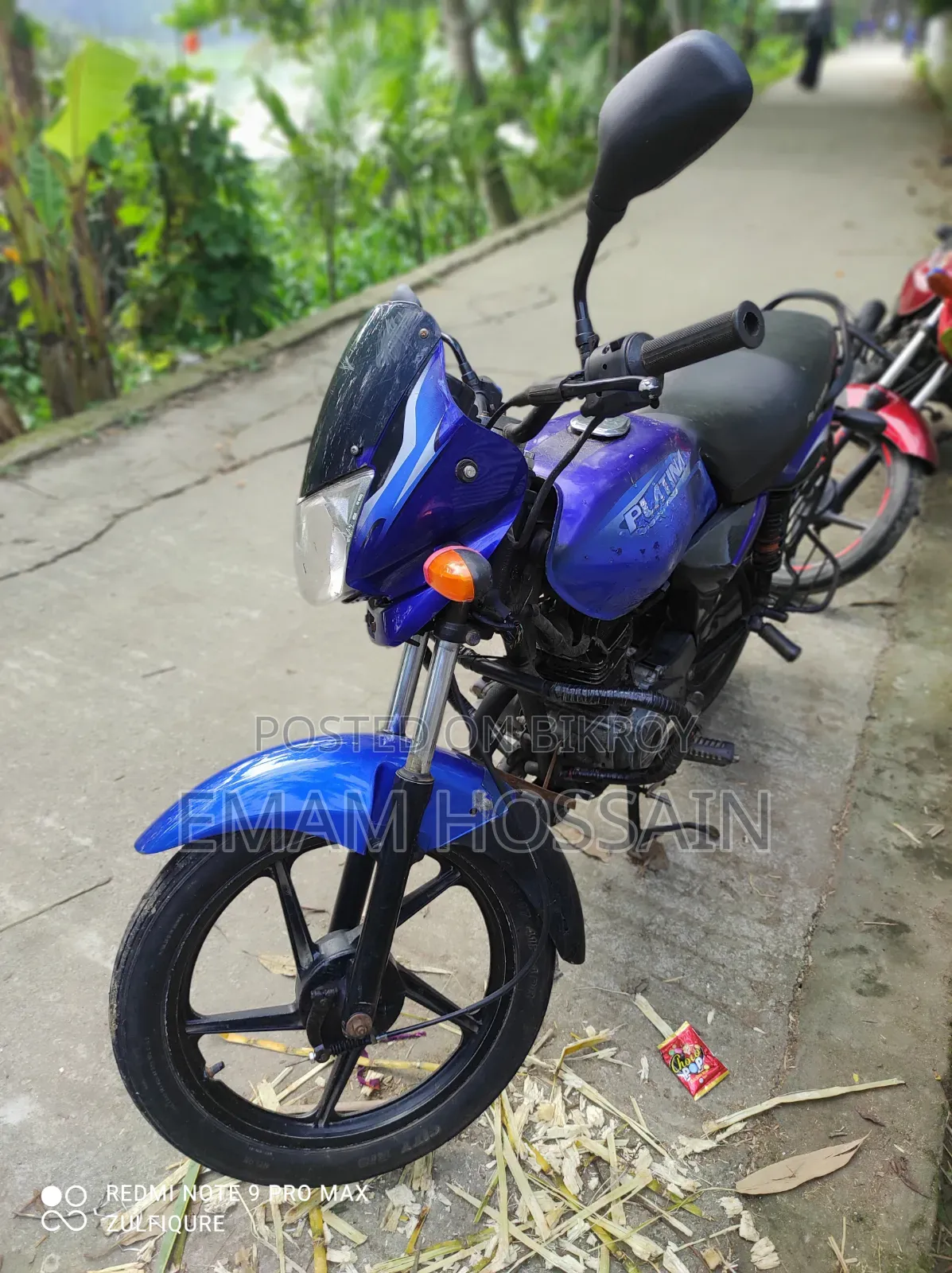 Bajaj Platina 100 2012 Blue
