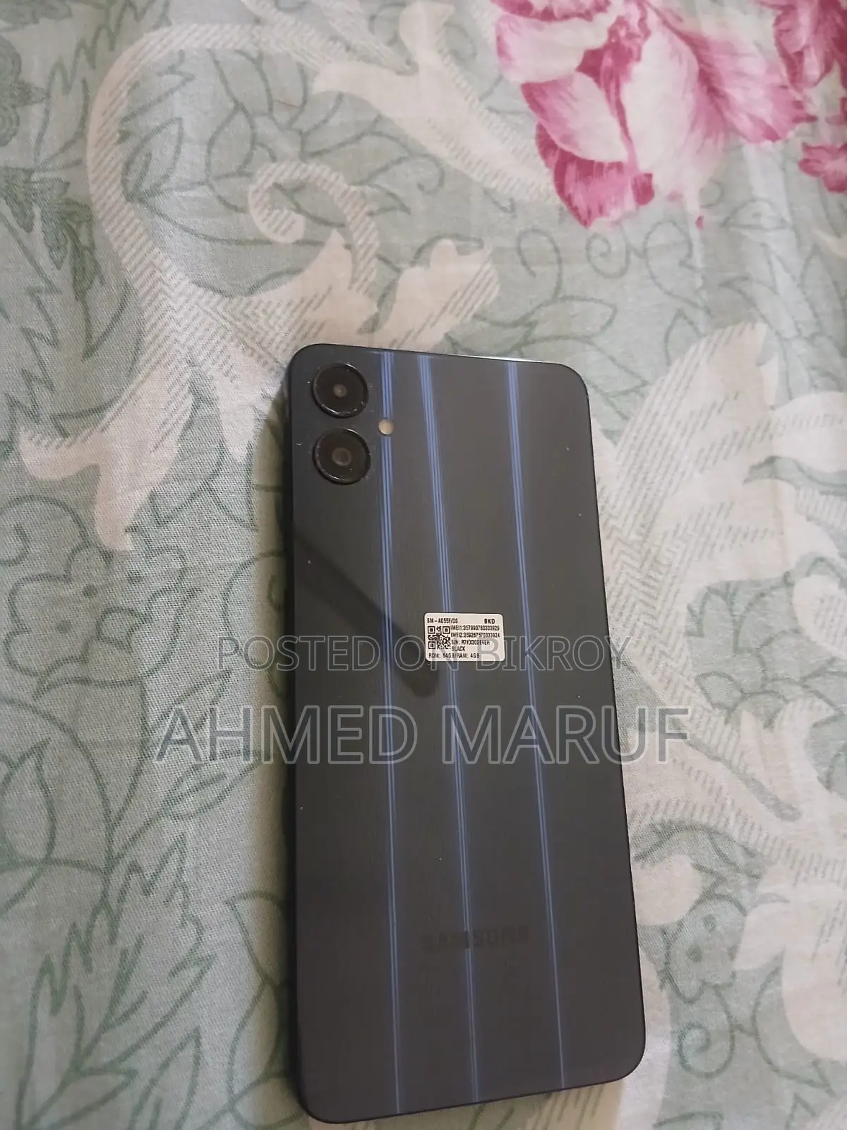 স্যামসাং গ্যালাক্সি এ ব্ল্যাক