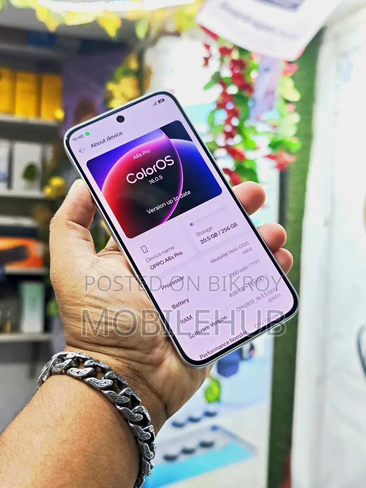 Oppo A6s Pro 256 GB White