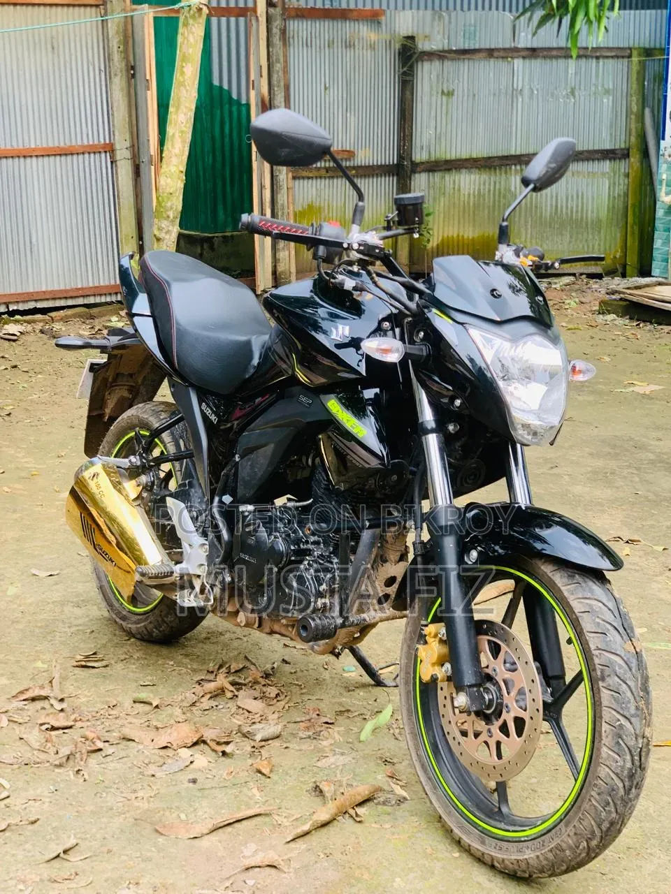New Suzuki Gixxer 2026 Black