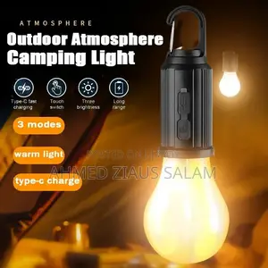 Solar Charging and Type-C Emergency LED Light