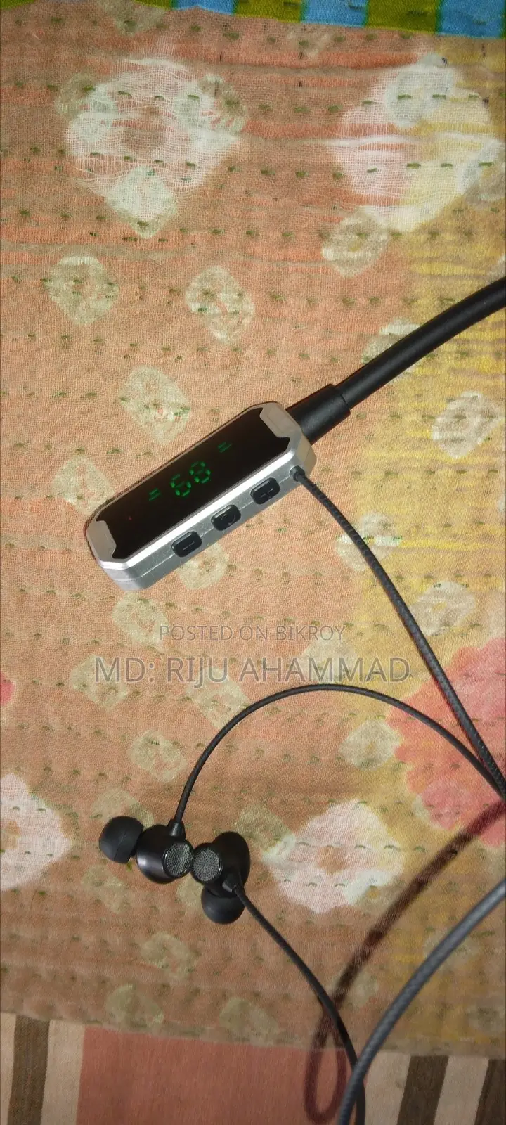 নেকব্যান্ড ব্লুটুথ হেডফোন