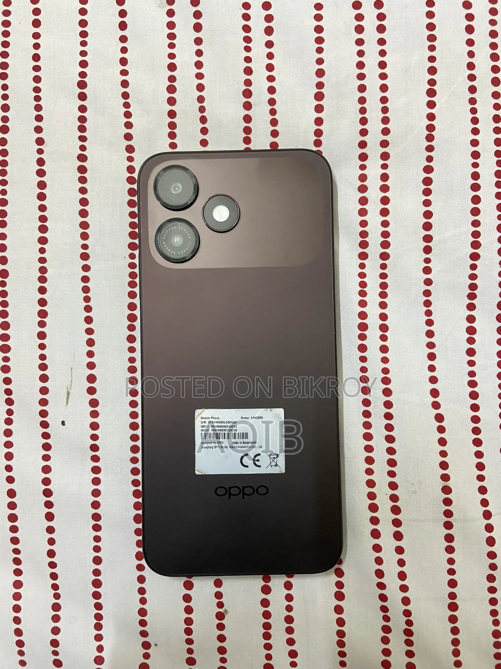নতুন Oppo A6c ১২৮ জিবি ব্রোঞ্জ