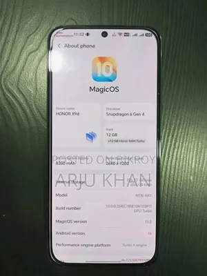 অনার এক্স৯ডি ২৫৬ জিবি ব্ল্যাক