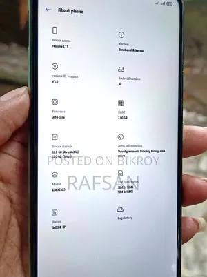 Realme C11 32 GB Black