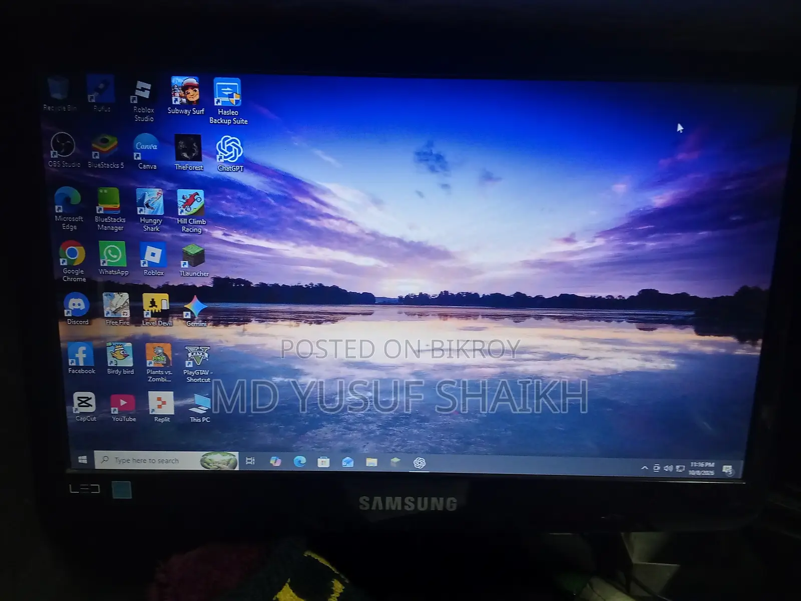 Gigabyte GA-H110MSTX-HD3-ZK 8GB Intel Core i5 HDD+SSD 1TB