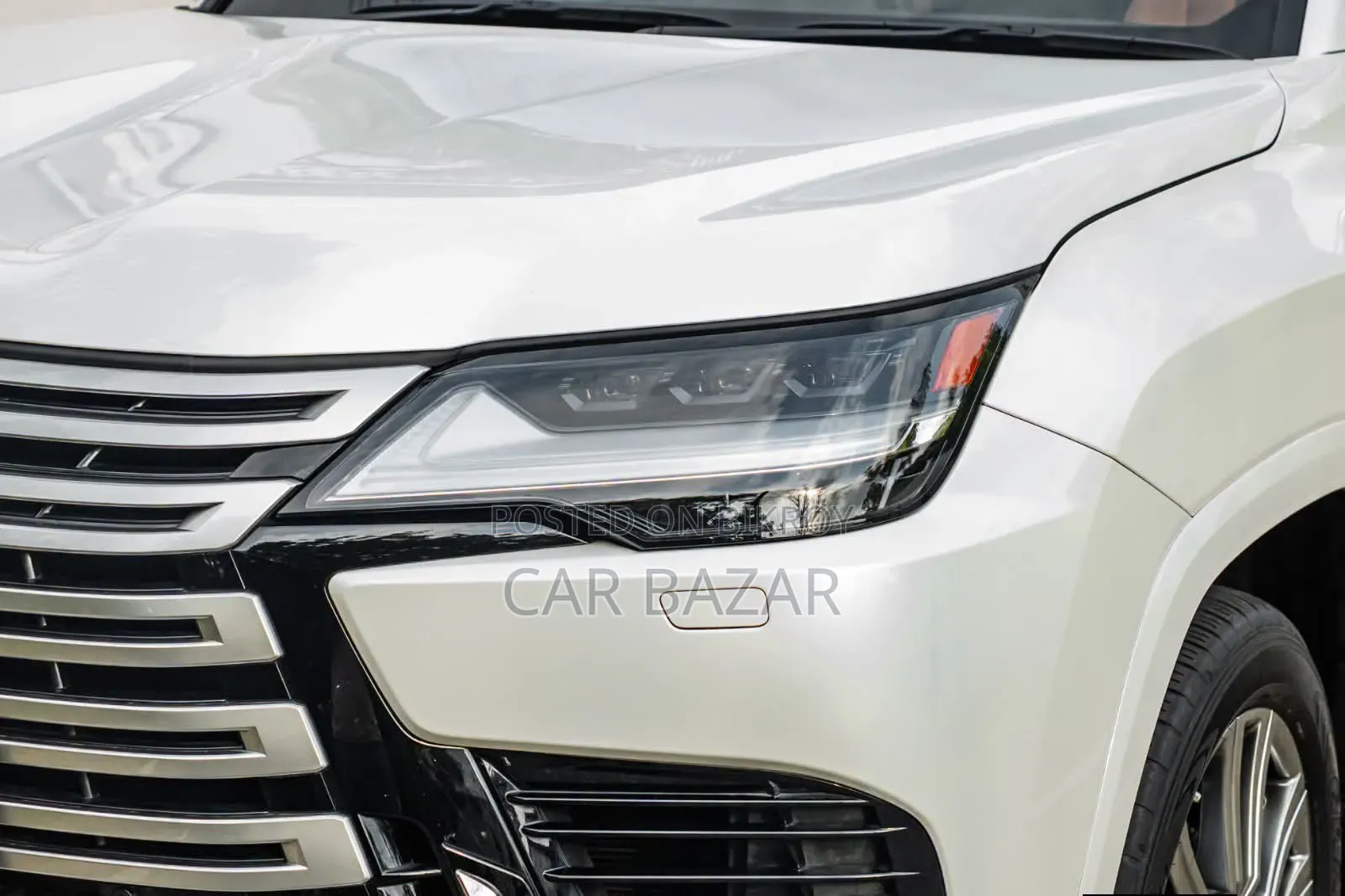New Lexus LX 600 2022 White