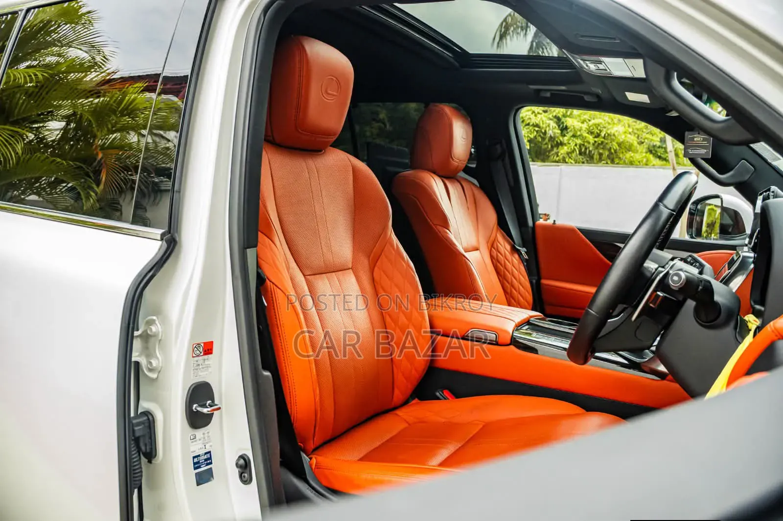 New Lexus LX 600 2022 White