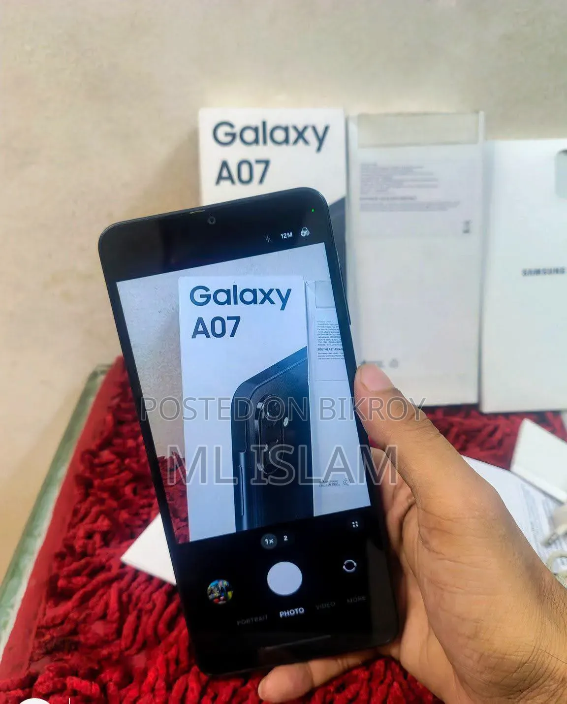 Samsung Galaxy A07 256 GB Black