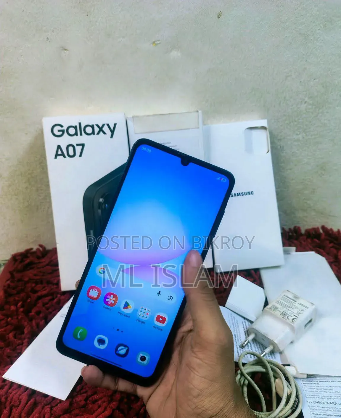 Samsung Galaxy A07 256 GB Black