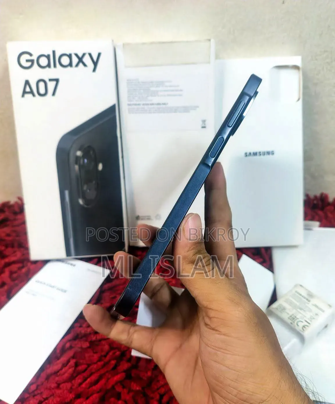 Samsung Galaxy A07 256 GB Black