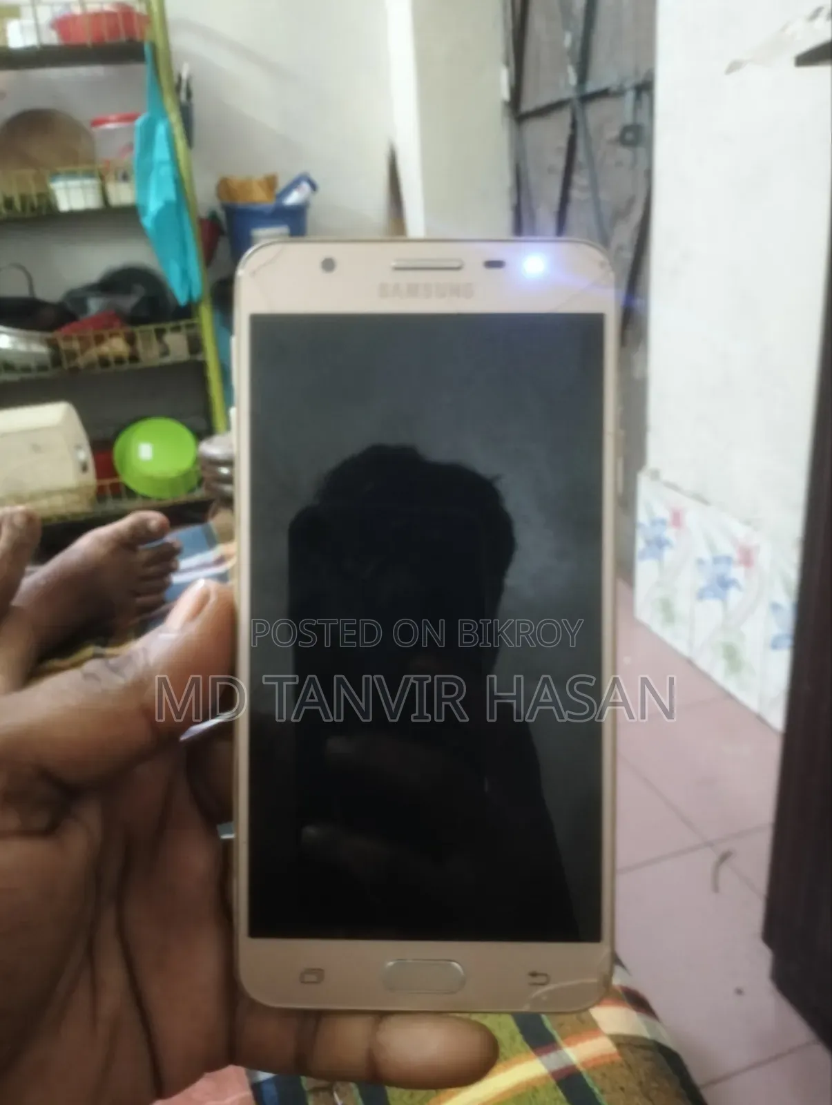 স্যামসাং গ্যালাক্সি জে৭ প্রাইম ১৬ জিবি গোল্ড