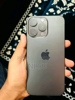 অ্যাপল আইফোন ১৫ প্রো ম্যাক্স ২৫৬ জিবি ব্ল্যাক