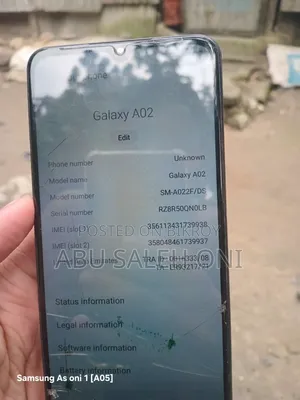 Samsung Galaxy A02 32 GB Black