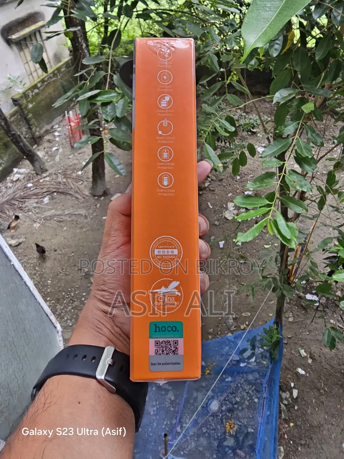 হোকো ২২.৫ ওয়াট ২০০০০ এমএএইচ পাওয়ার ব্যাংক
