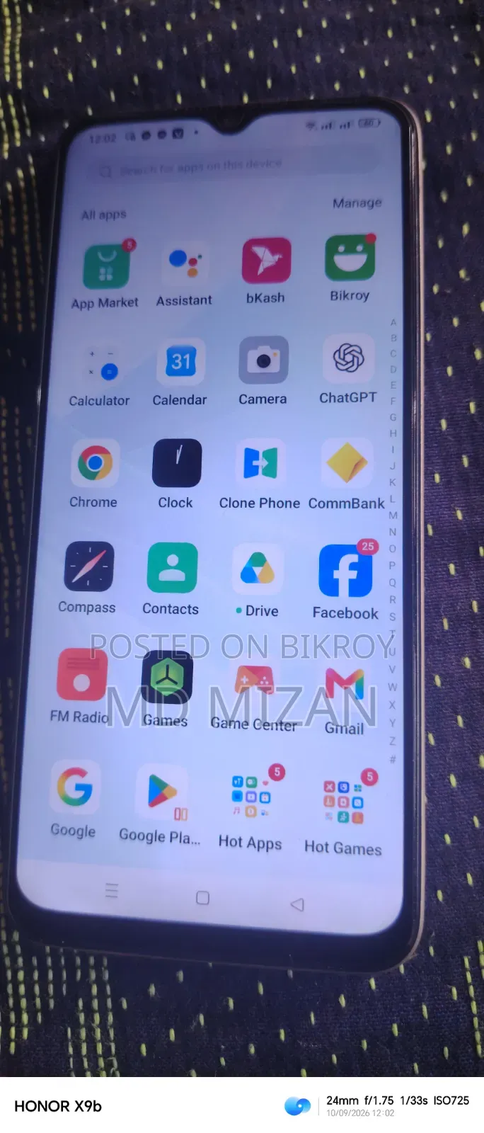 Oppo A77s 128 GB Orange