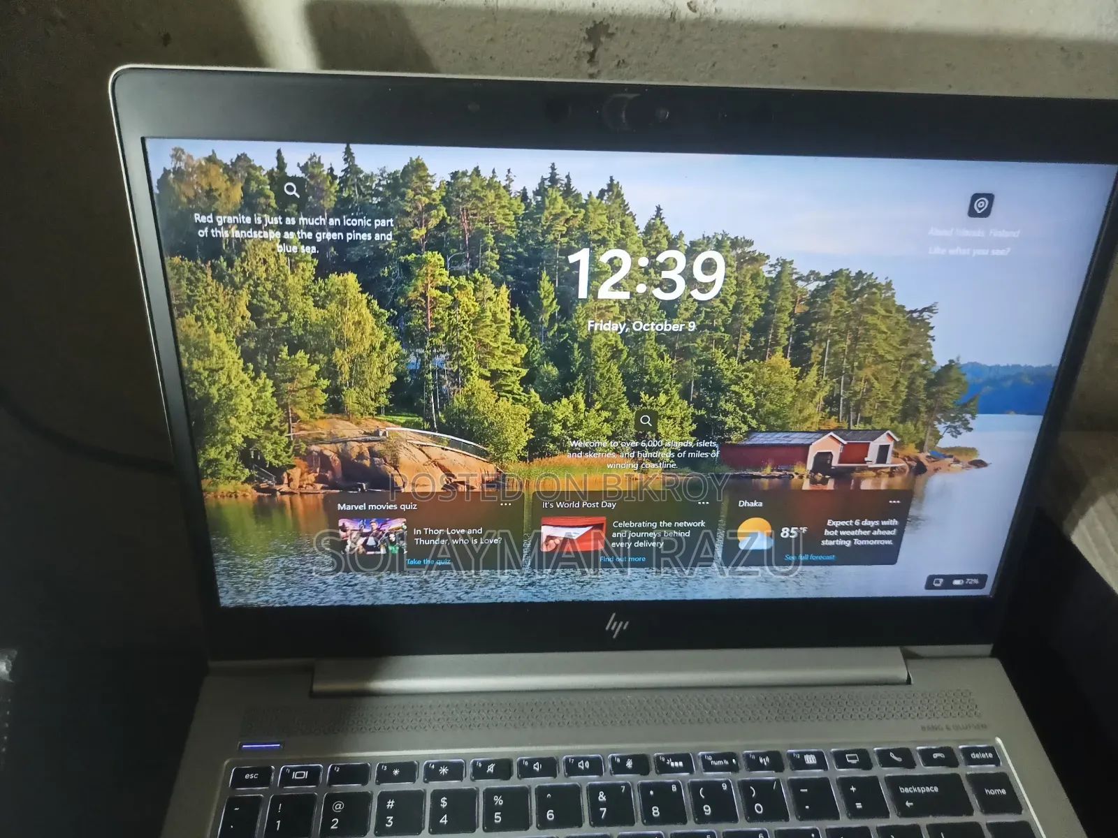 Laptop HP EliteBook 840 G6 8GB Intel Core i5 SSD 256GB