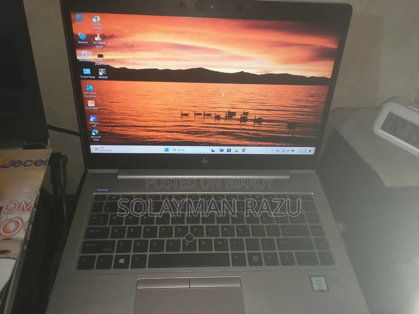 Laptop HP EliteBook 840 G6 8GB Intel Core i5 SSD 256GB
