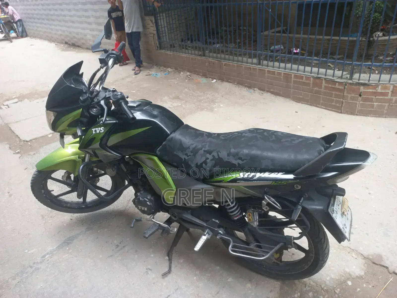 TVS Stryker 125 2019 Green
