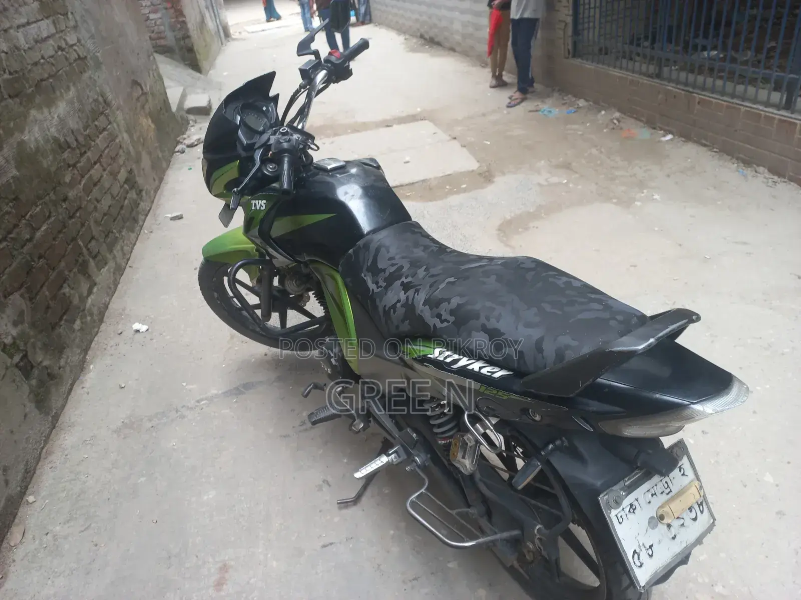 TVS Stryker 125 2019 Green