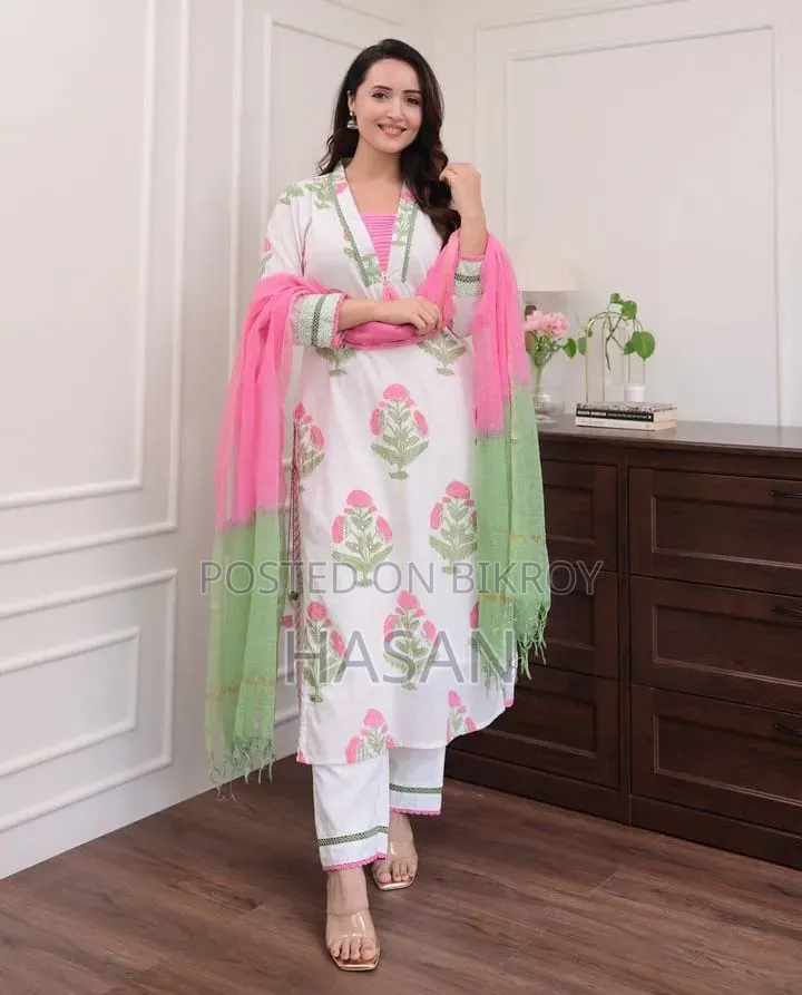 Cotton Three-Piece