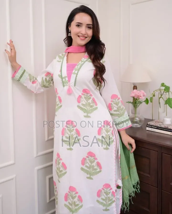 Cotton Three-Piece