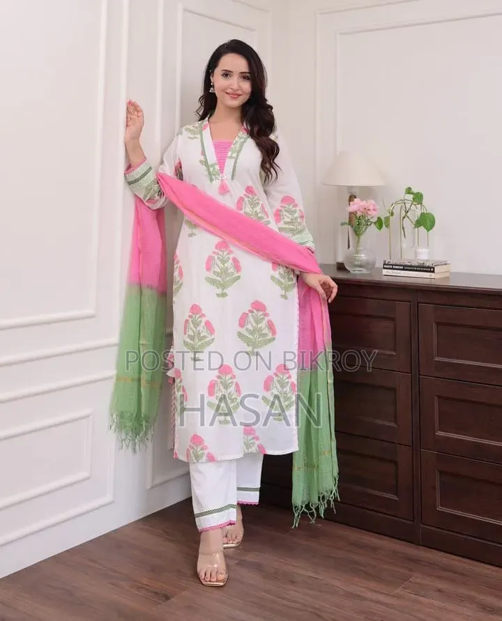 Cotton Three-Piece