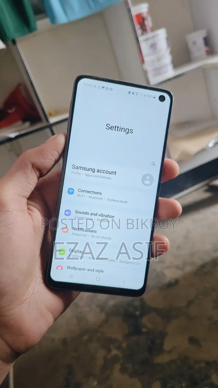 Samsung Galaxy S10 512 GB Blue