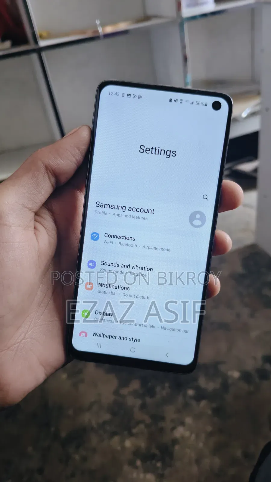 Samsung Galaxy S10 512 GB Blue
