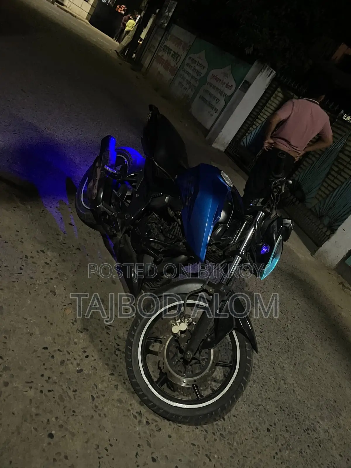 TVS Apache RTR 160 4V 2020 Blue