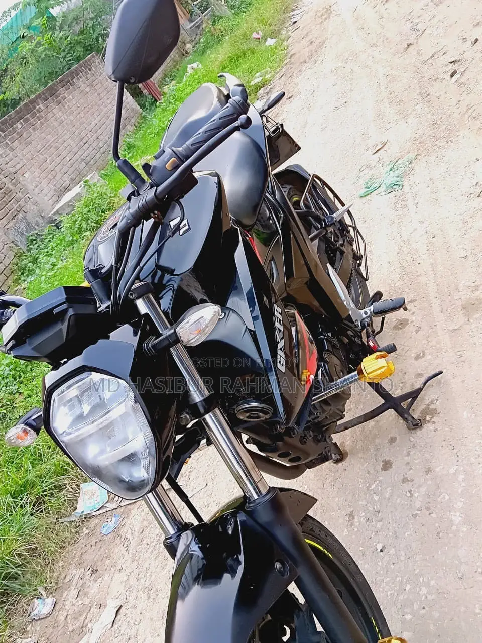 Suzuki Gixxer 2024 Black