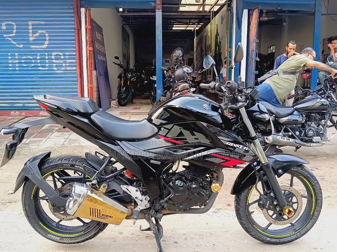 Suzuki Gixxer 2024 Black