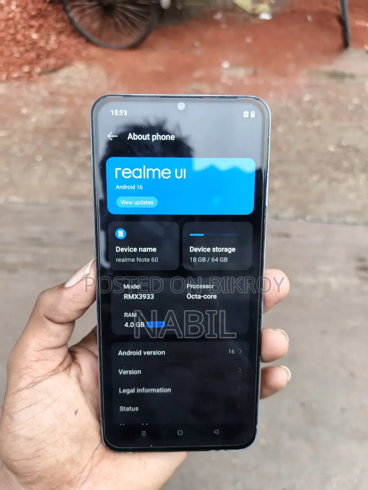 Realme Note 60 64 GB Blue