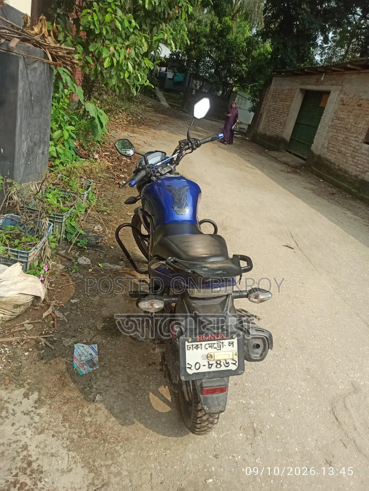 Honda CB 2017 Blue