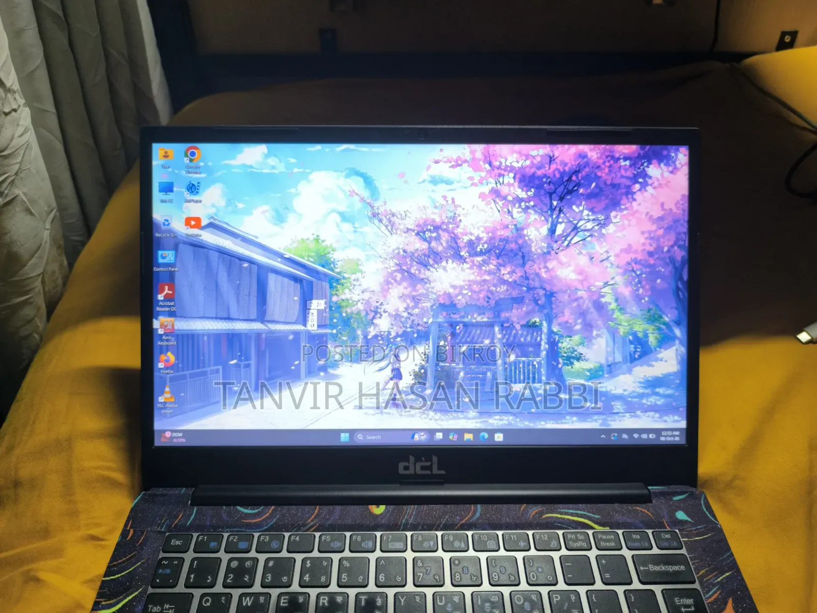 Laptop 8GB Intel Core i3 SSD 256GB