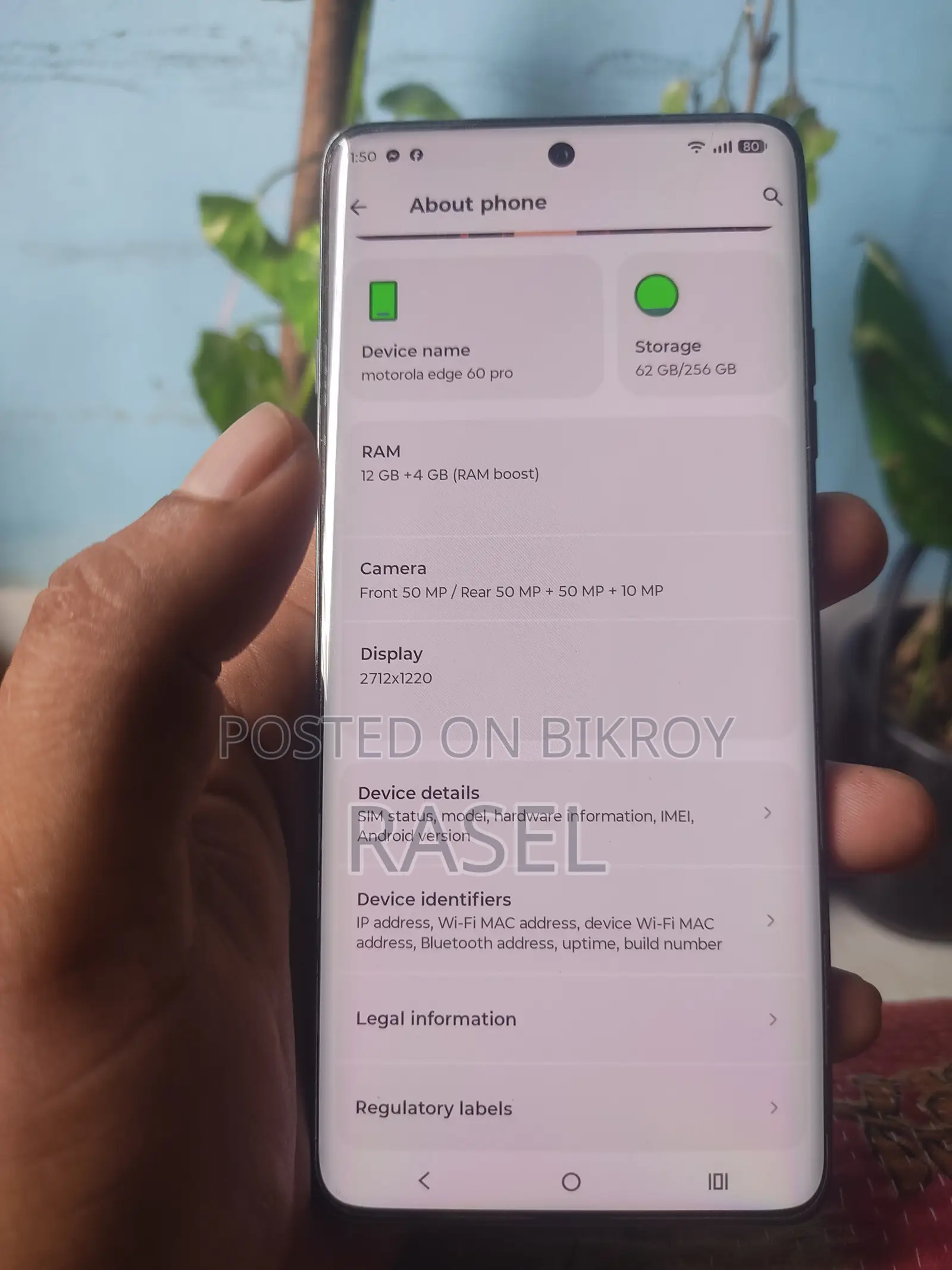 Motorola Edge 60 Pro 256 GB