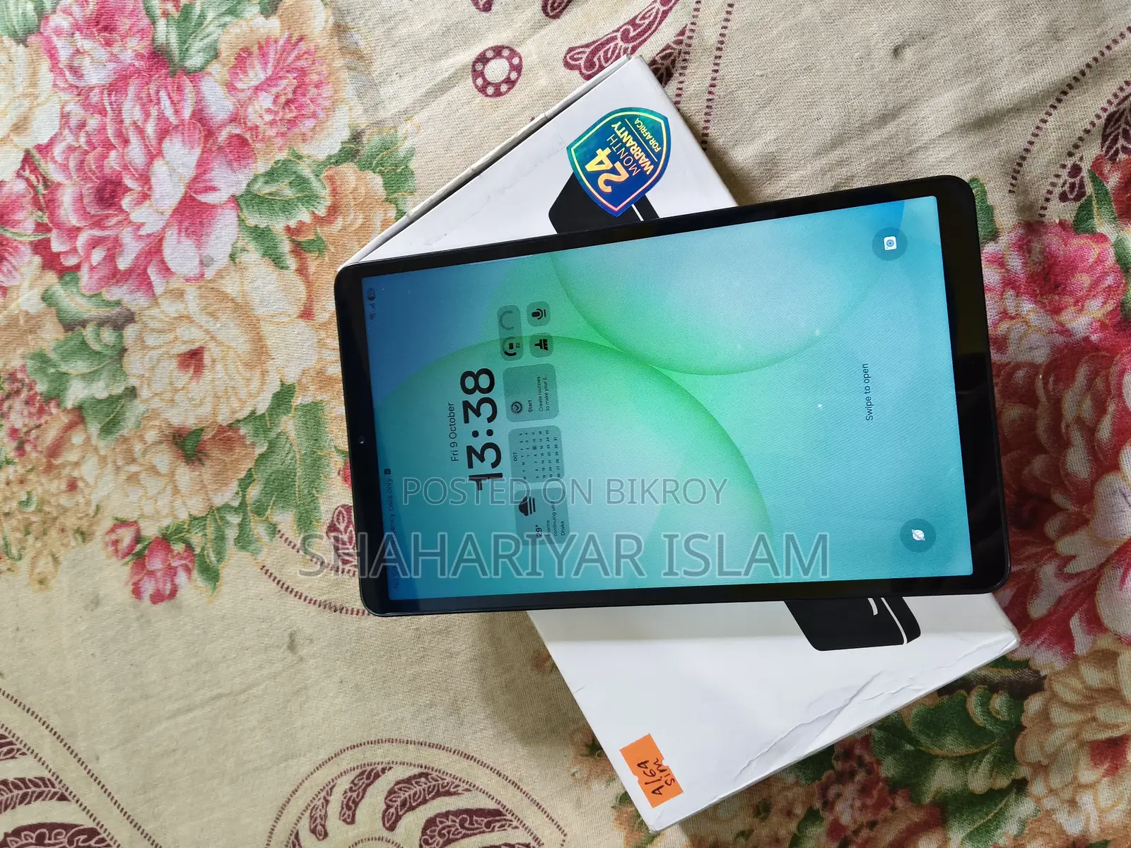 স্যামসাং গ্যালাক্সি ট্যাব এ১১ ৬৪ জিবি সিলভার