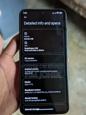 Xiaomi Redmi Note 11 128 GB Blue