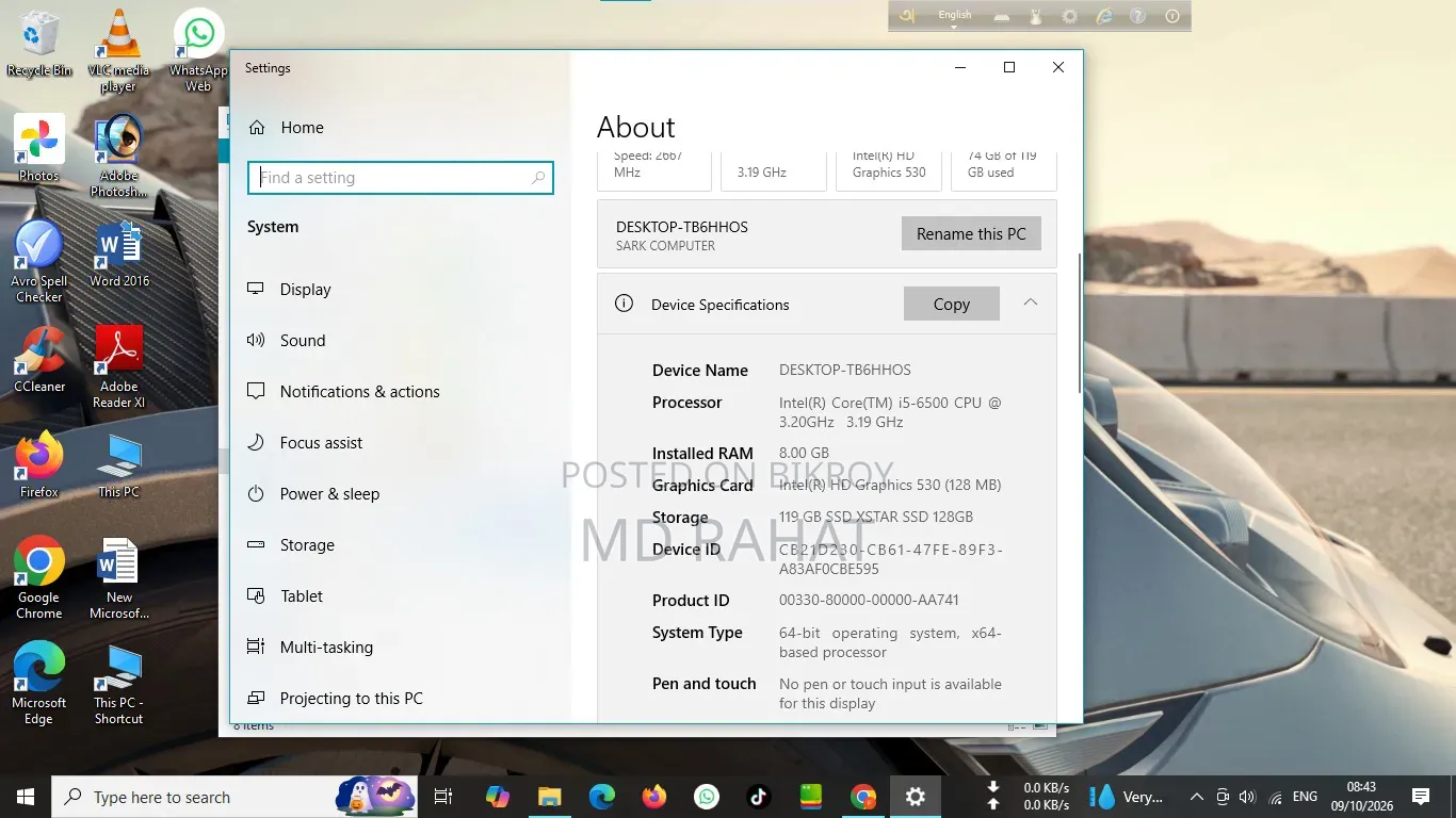 PC Full Set Up
