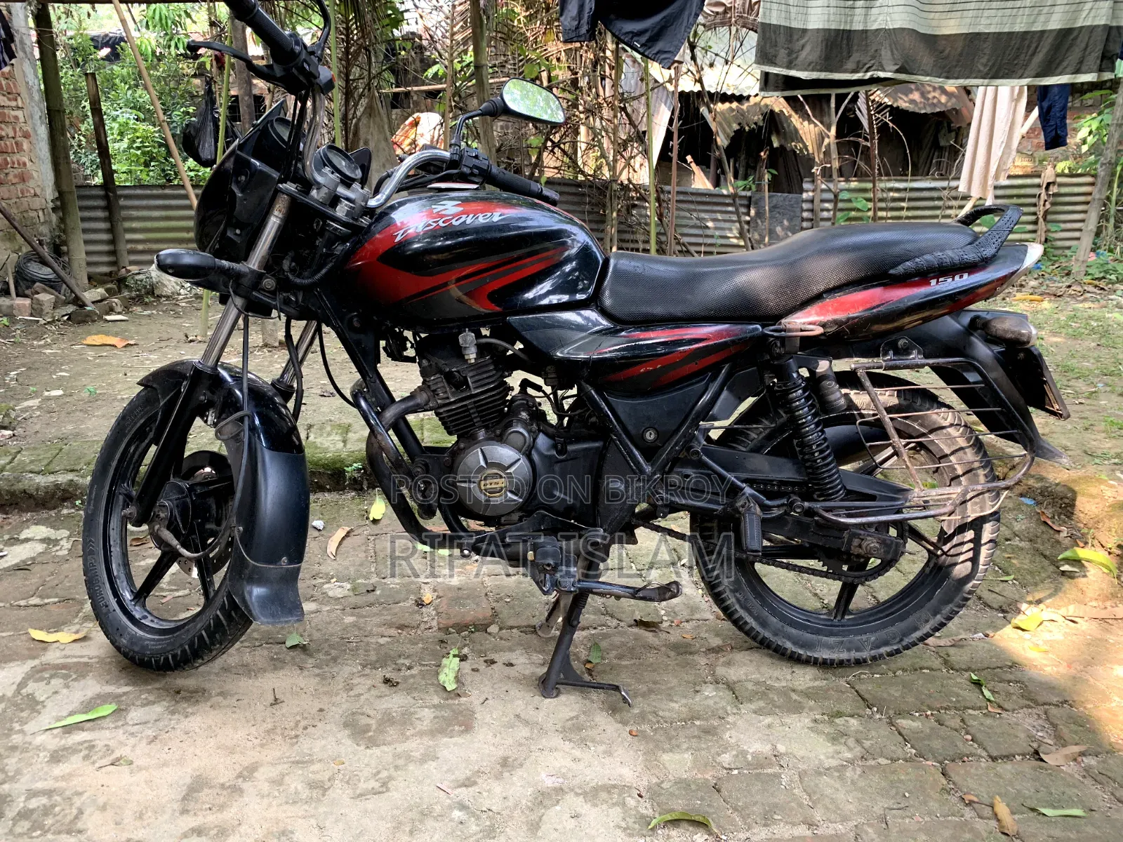 বাজাজ ডিসকভার ১৫০ ২০১৪ লাল